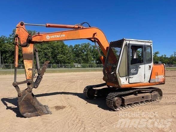 Hitachi EX 60 حفارات زحافة