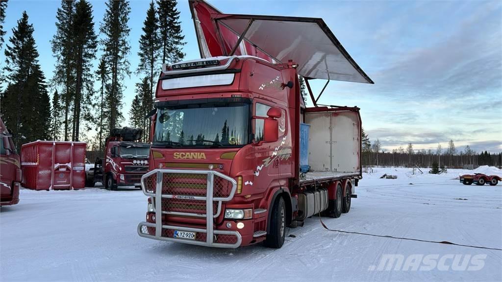 Scania R560 شاحنات نقل ألواح الخشب