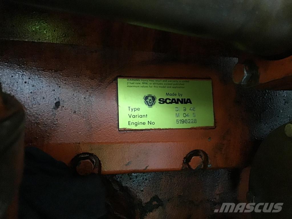 Scania DI9.46 USED محركات
