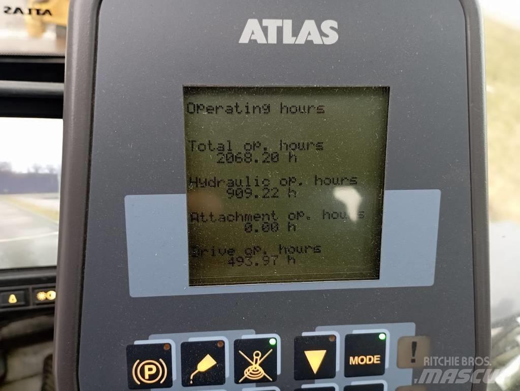 Atlas 160 W حفارات بعجل