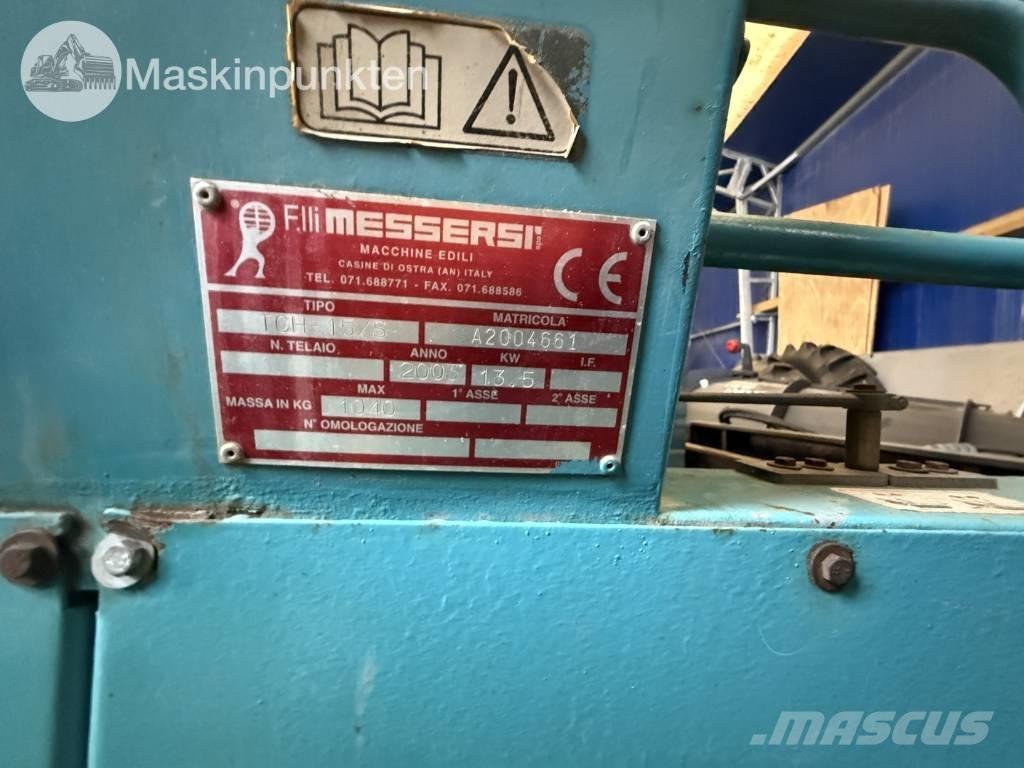 Messersi TCH 155 عربات نقل قلابة للمواقع
