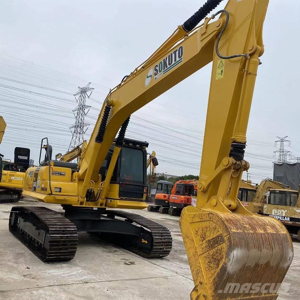 Komatsu PC 240 حفارات زحافة
