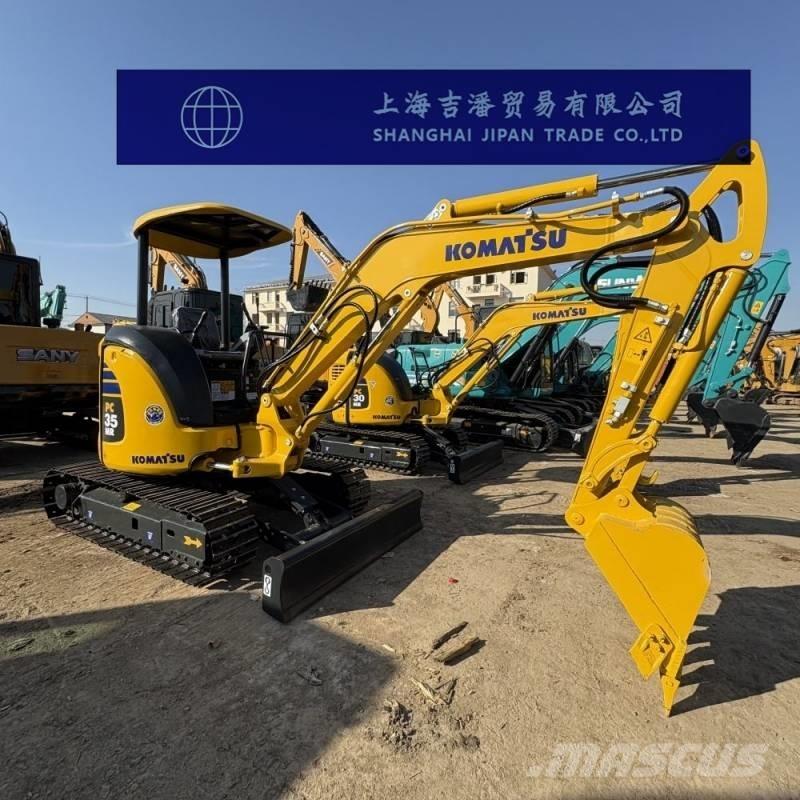 Komatsu PC 35 MR حفارات صغيرة أقل من 7 طن (حفارات صغيرة)