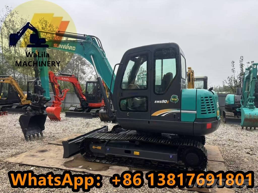 Sunward SWE 80 E9 حفارات زحافة