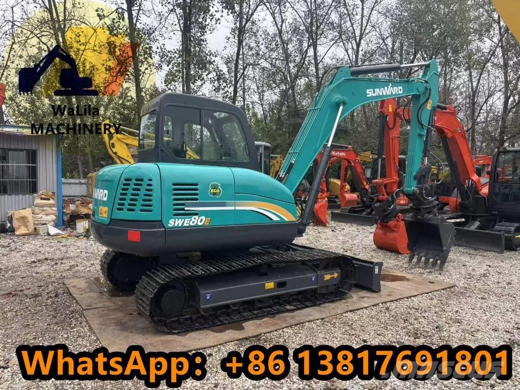Sunward SWE 80 E9 حفارات زحافة