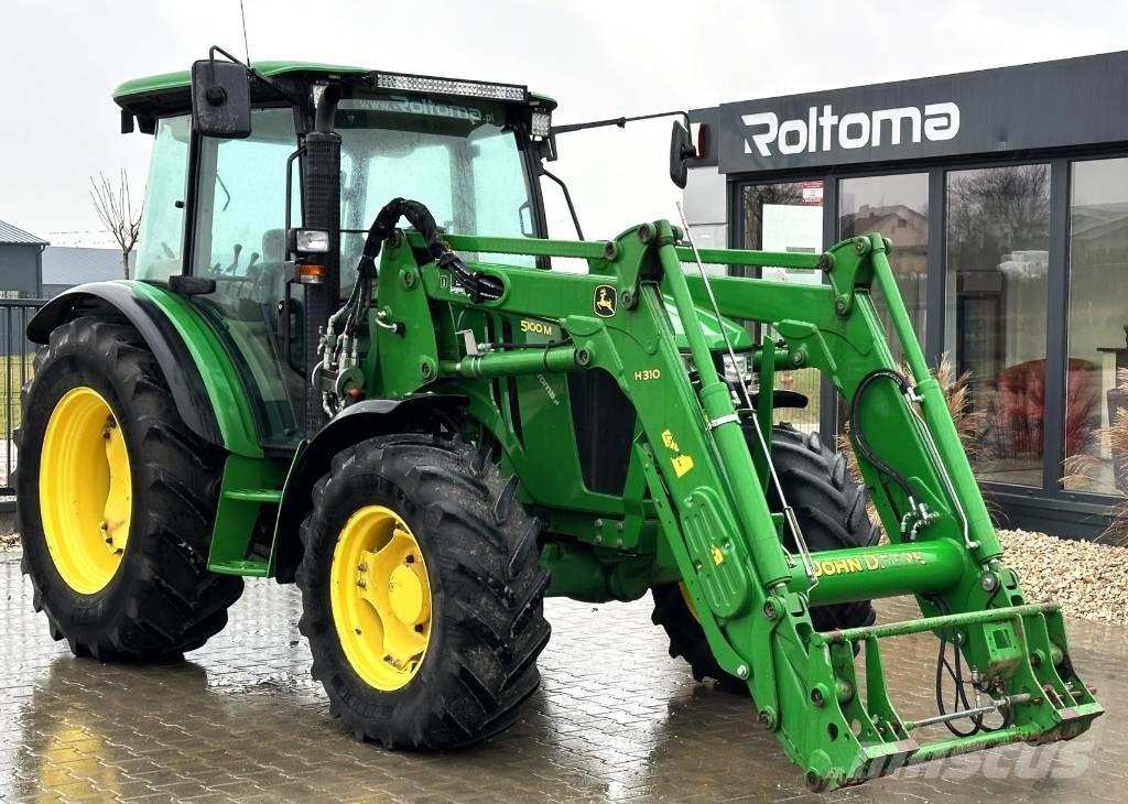 John Deere 5100 M الجرارات