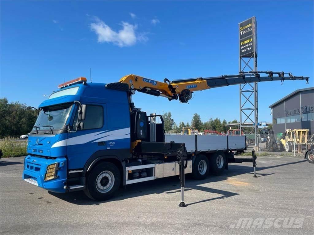 Volvo FMX 450 6X2 شاحنات الرافعات