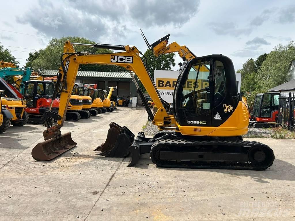 JCB 8085 ZTS حفارات وسط 7 طن - 12 طن