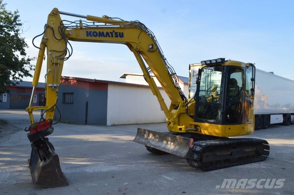 Komatsu PC 88 MR حفارات وسط 7 طن - 12 طن