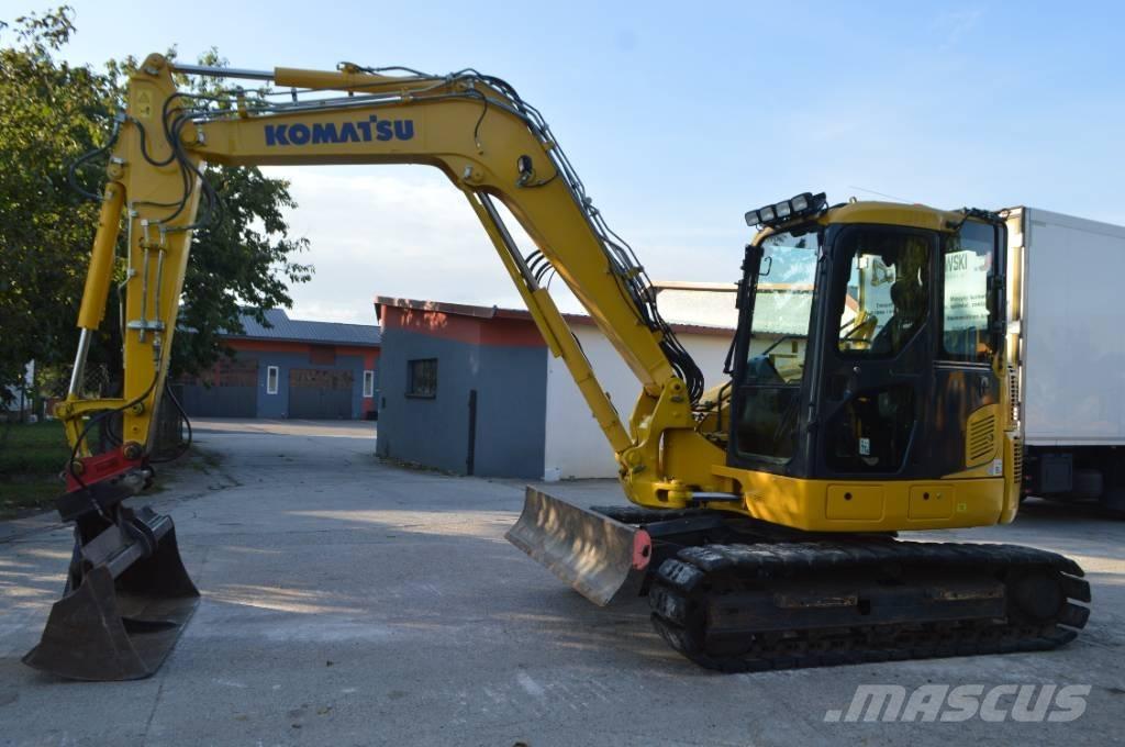 Komatsu PC 88 MR حفارات وسط 7 طن - 12 طن