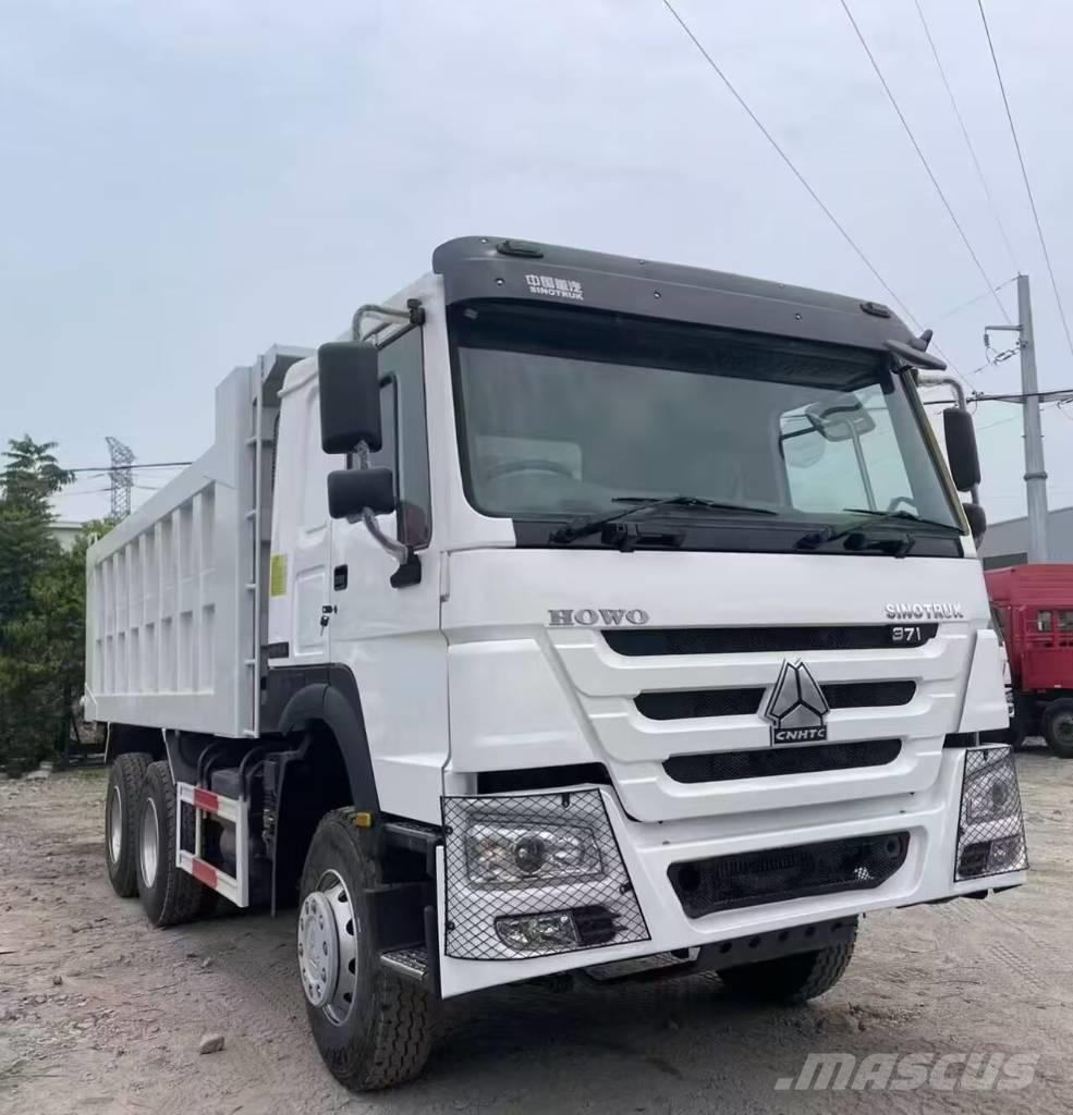 Howo 371 تفريغ المقطورات