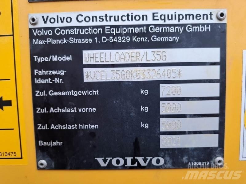 Volvo L 35 G لوادر بعجل