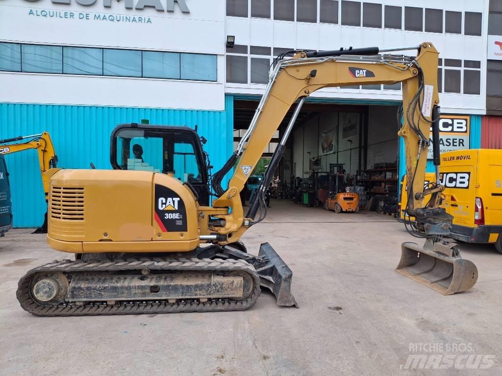 CAT 308 E 2 CR حفارات وسط 7 طن - 12 طن
