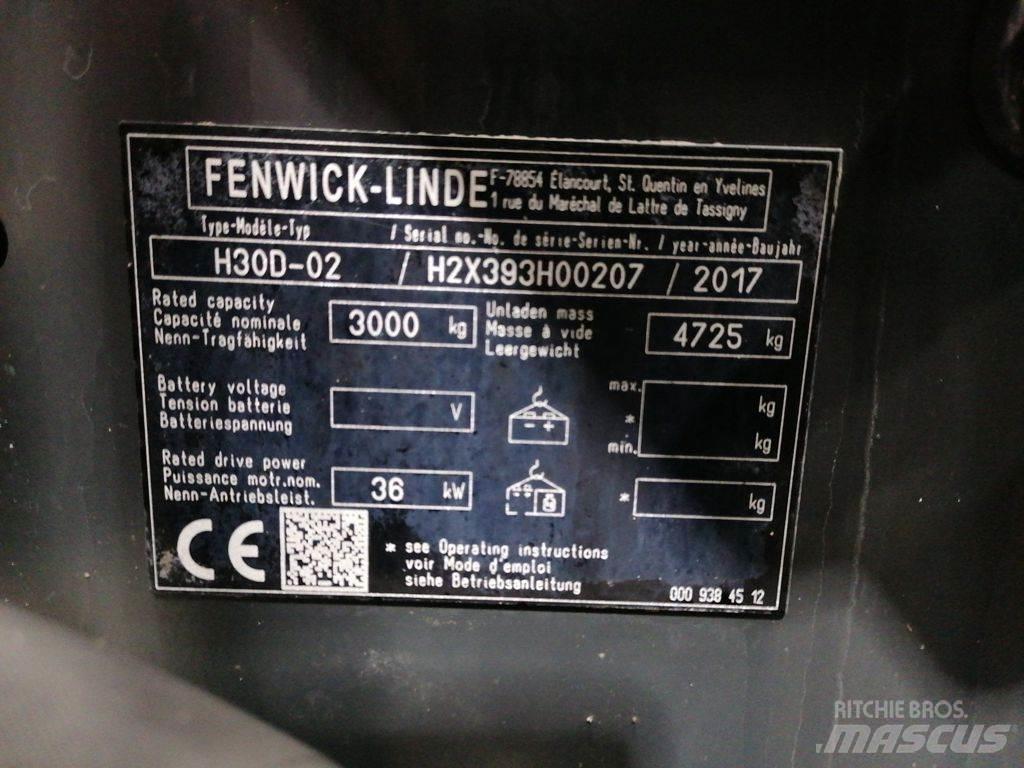 Linde H30D-02 شاحنات الديزل