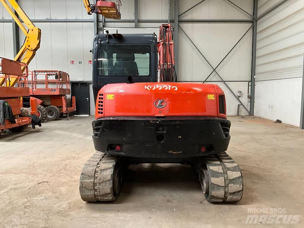 Kubota KX 080-4 حفارات وسط 7 طن - 12 طن