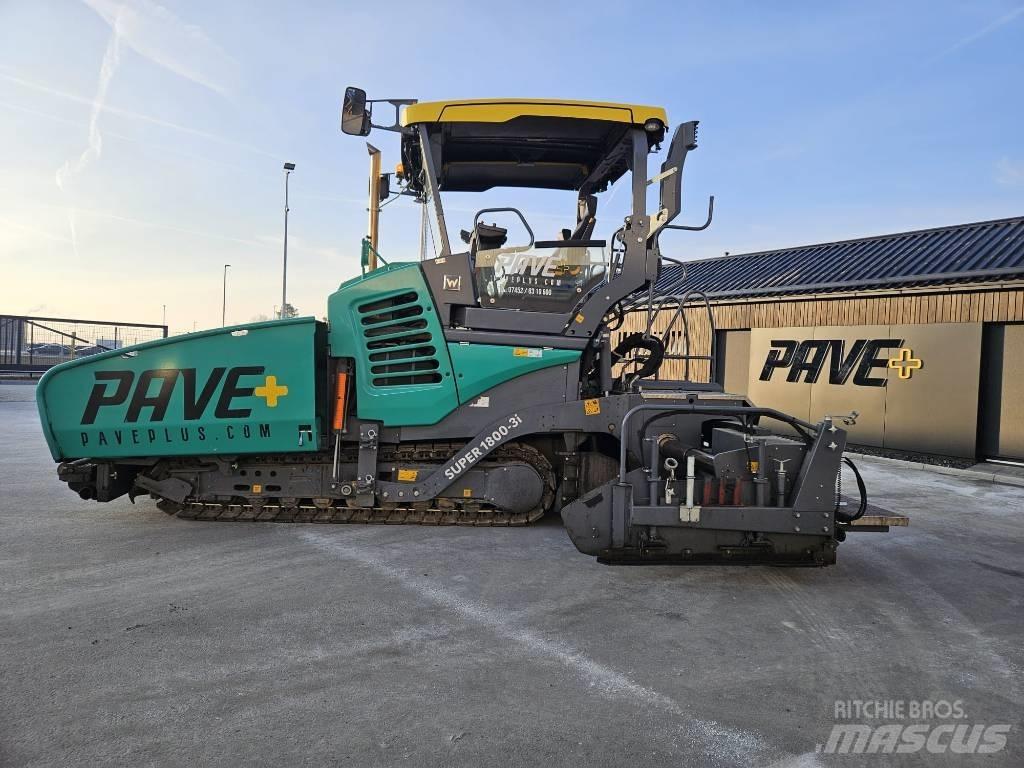 Vögele SUPER 1800-3i معدات السفلتة