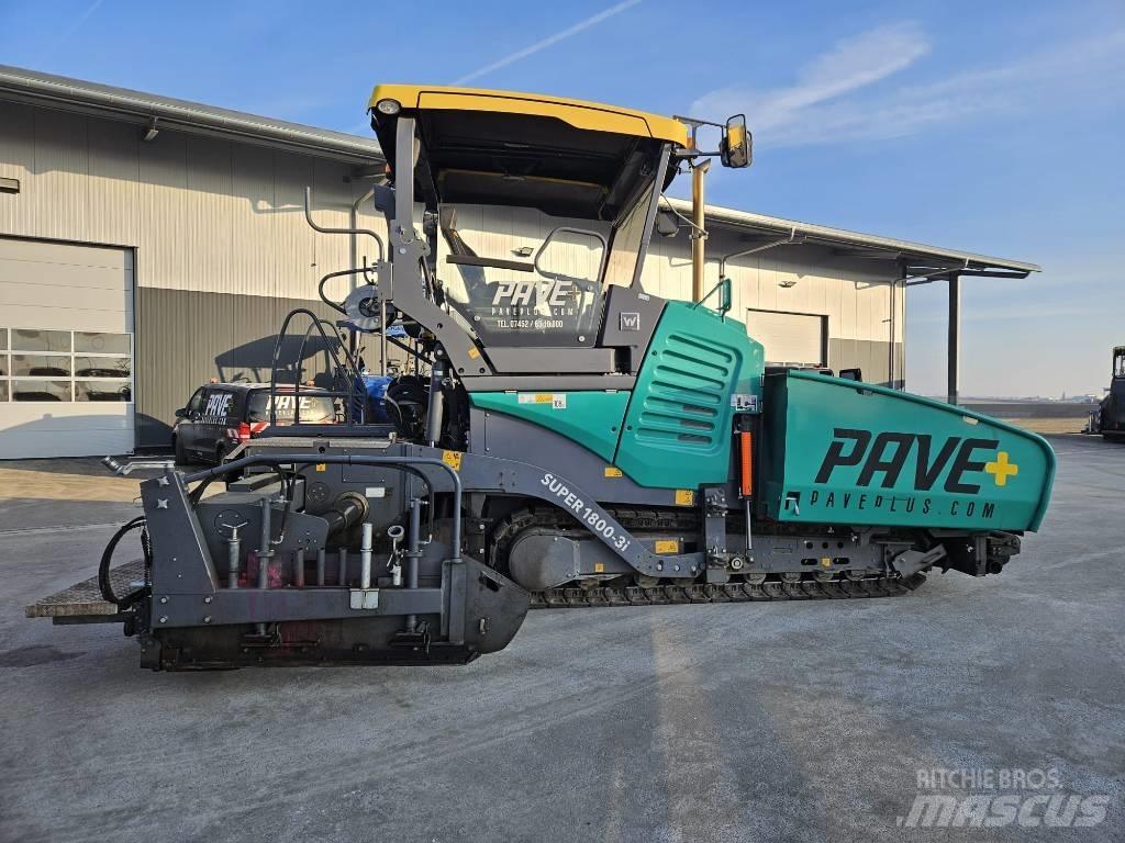 Vögele SUPER 1800-3i معدات السفلتة