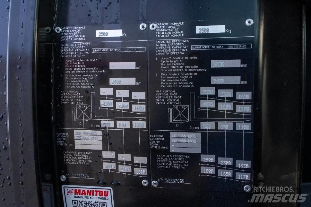 Manitou MC 25-4 شاحنات ذات رافعات شوكية - أخرى