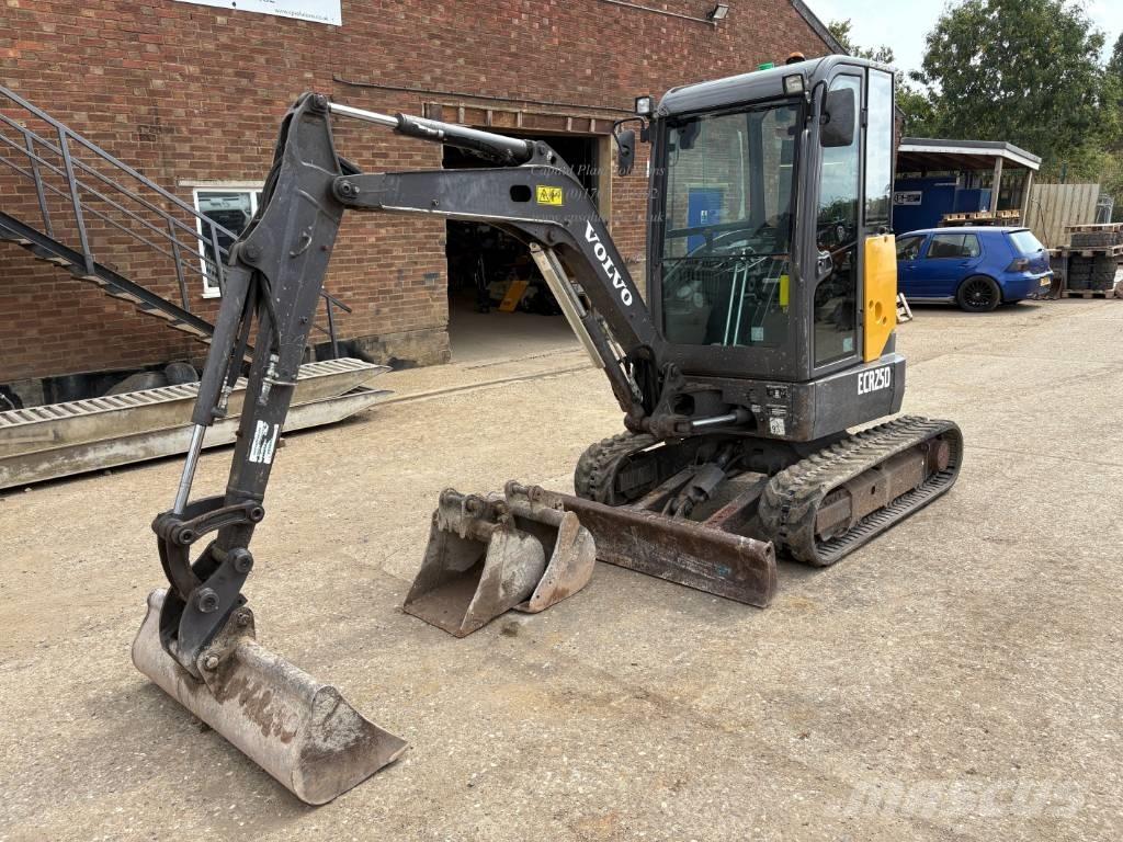 Volvo ECR 25 D حفارات صغيرة أقل من 7 طن (حفارات صغيرة)