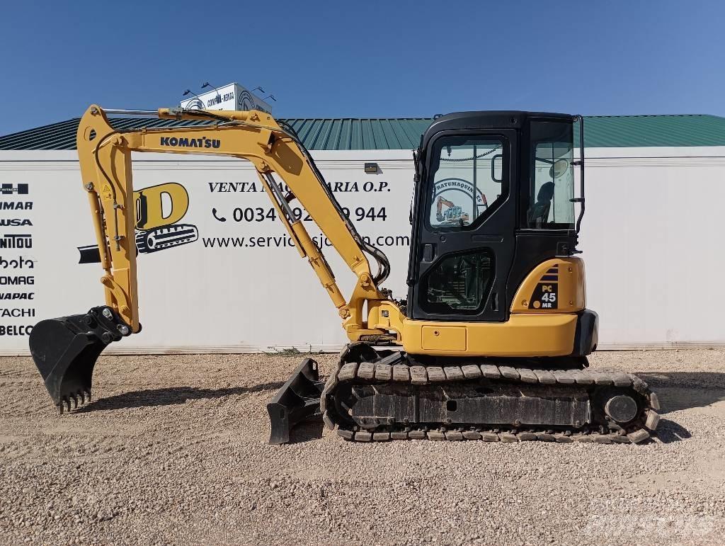 Komatsu PC 45 MR-3 حفارات صغيرة أقل من 7 طن (حفارات صغيرة)
