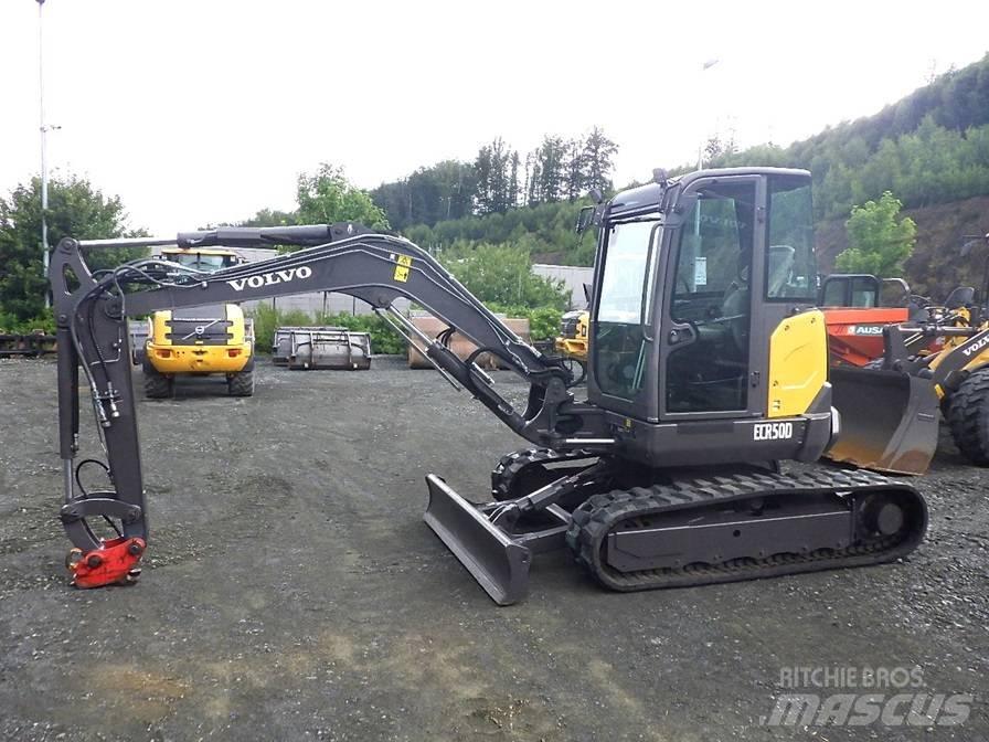 Volvo ECR 50 D حفارات صغيرة أقل من 7 طن (حفارات صغيرة)