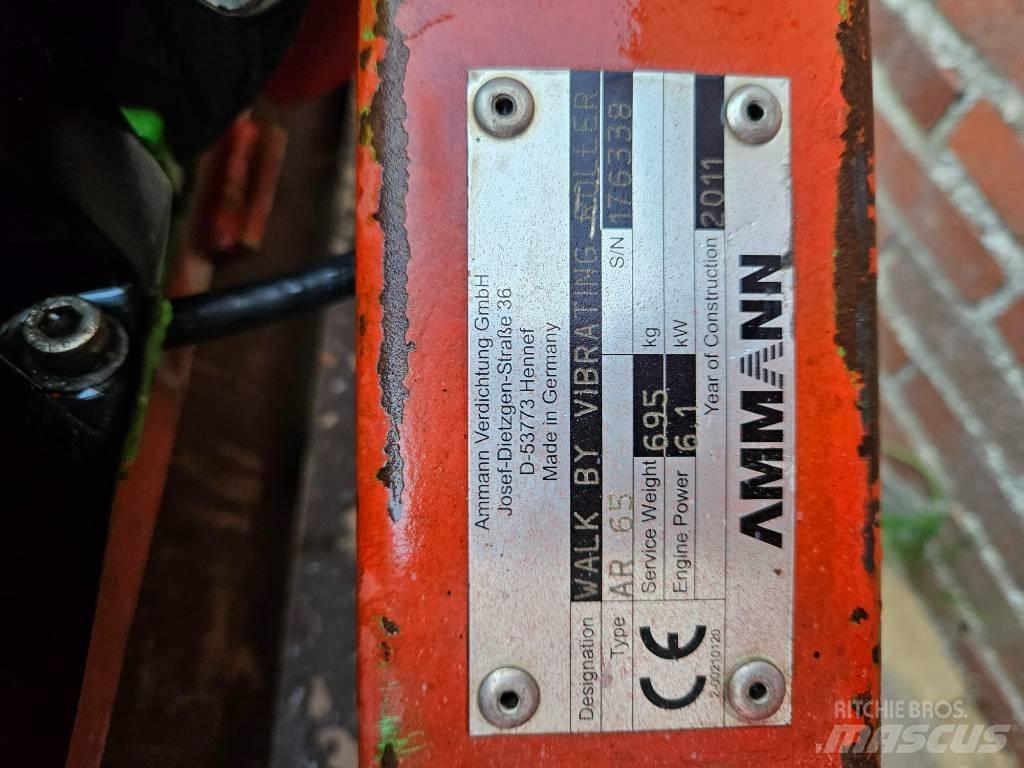 Ammann AR 65 مداحل ثنائية الاسطوانة