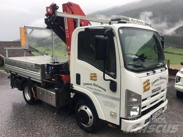 Isuzu N2 mit HMF 910 شاحنات الرافعات