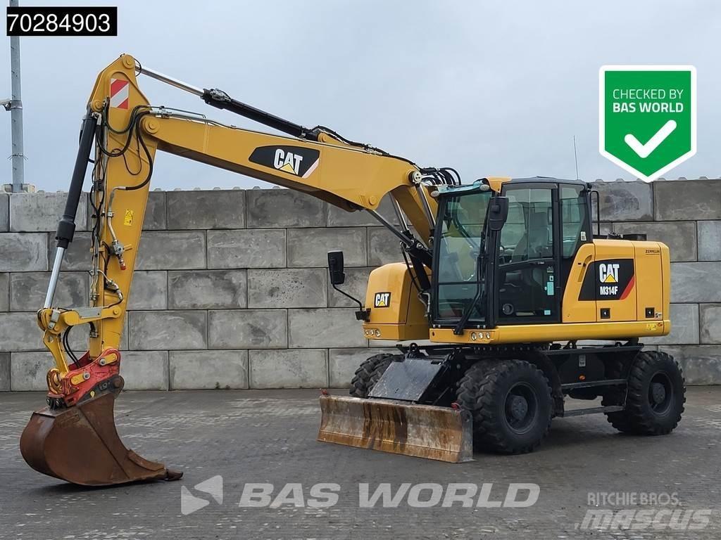 CAT M314 F حفارات بعجل