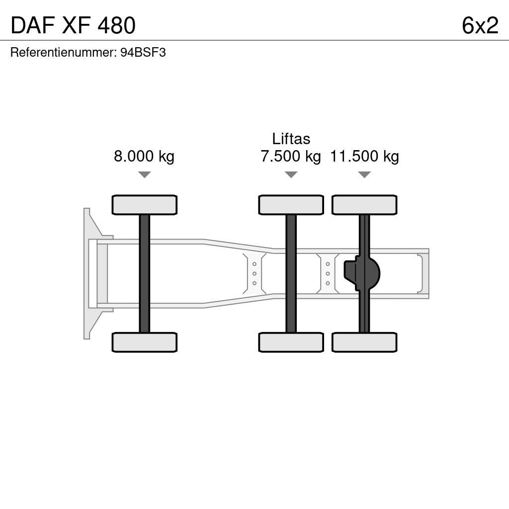 DAF XF 480 وحدات الجر