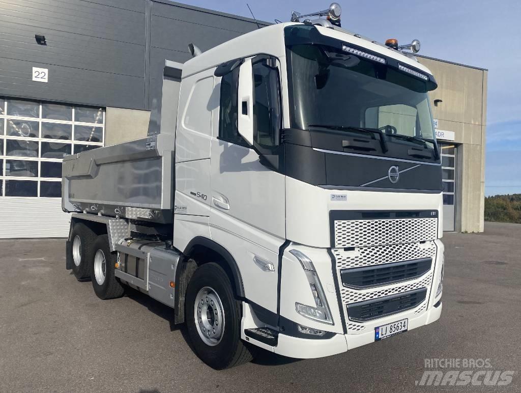 Volvo FH540 6x4 شاحنات قلابة