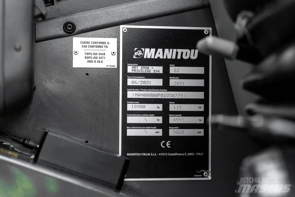 Manitou MRT 2550 مناولات متداخلة