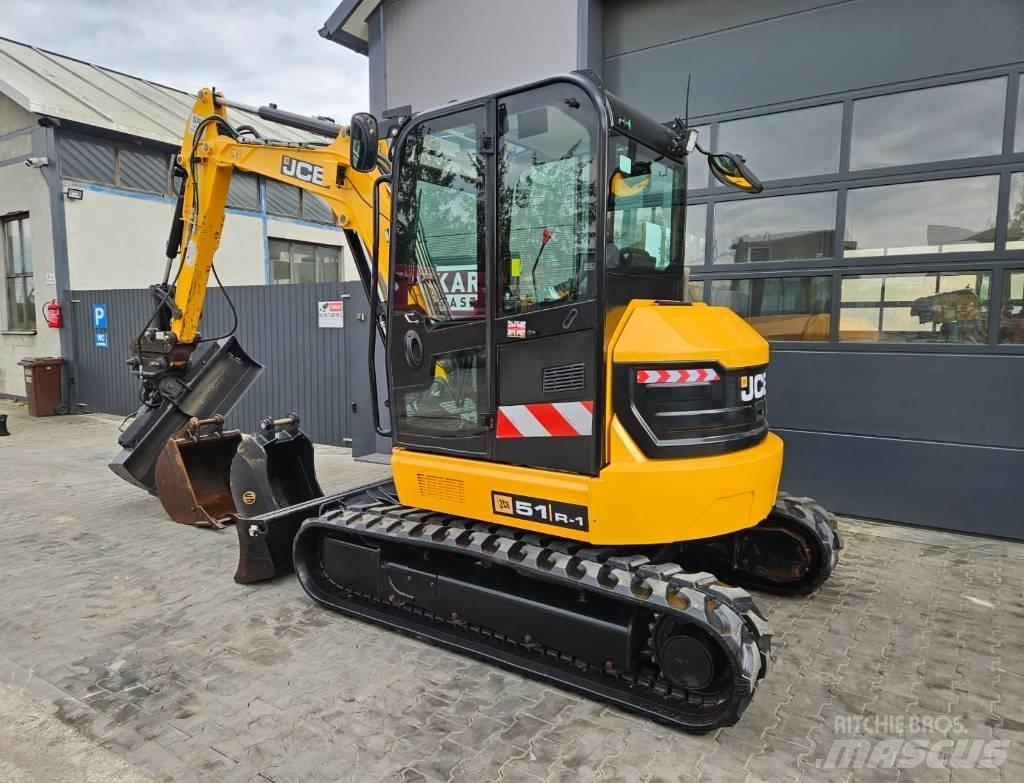 JCB 51 R-1 حفارات صغيرة أقل من 7 طن (حفارات صغيرة)