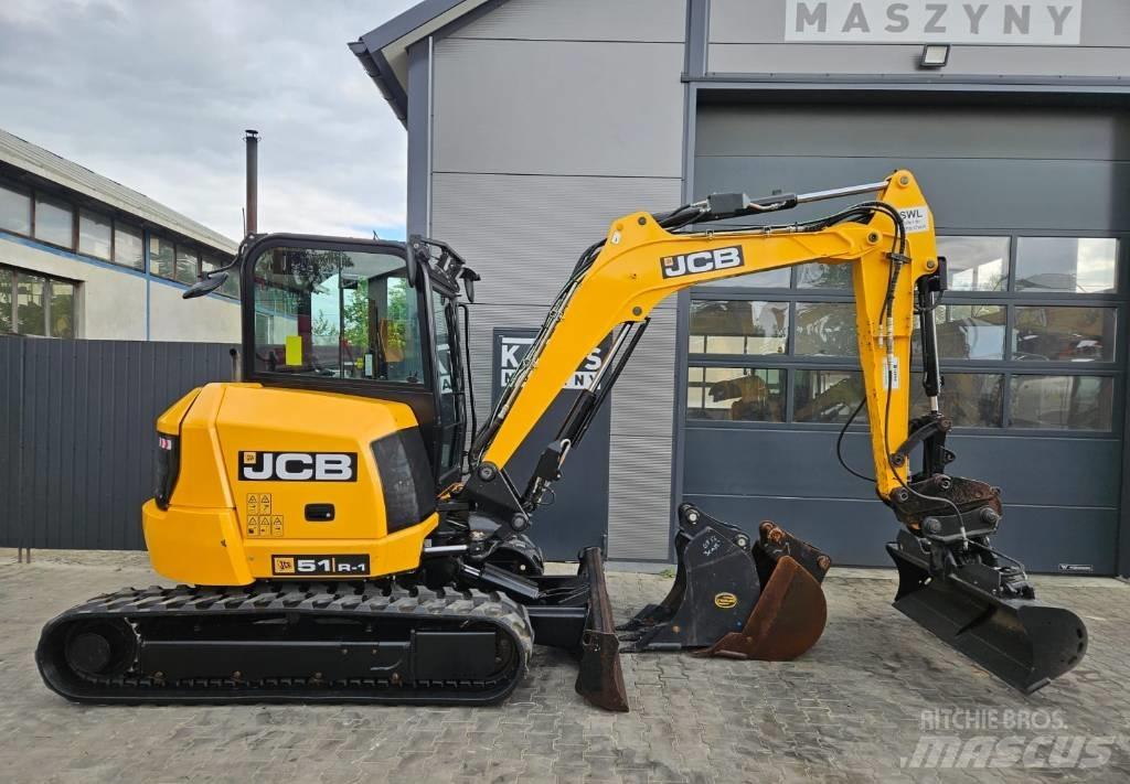 JCB 51 R-1 حفارات صغيرة أقل من 7 طن (حفارات صغيرة)
