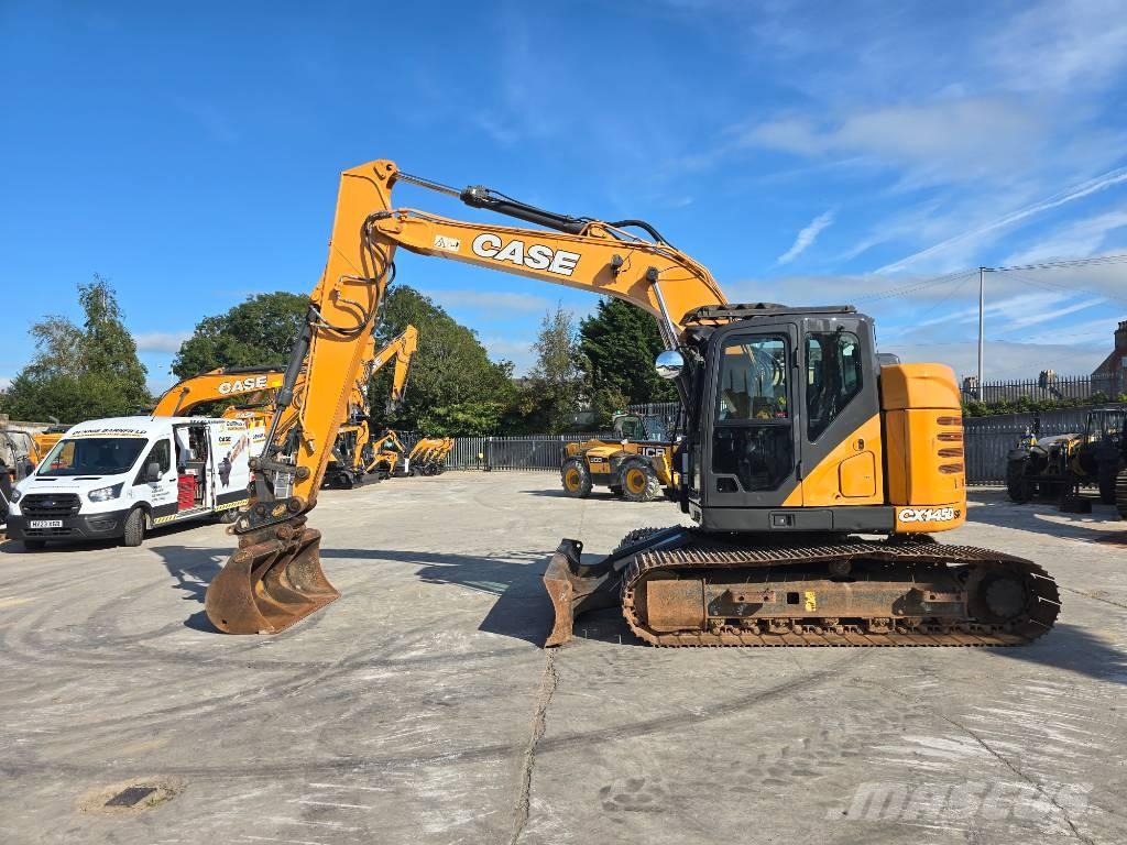 CASE CX145D (Blade) حفارات زحافة