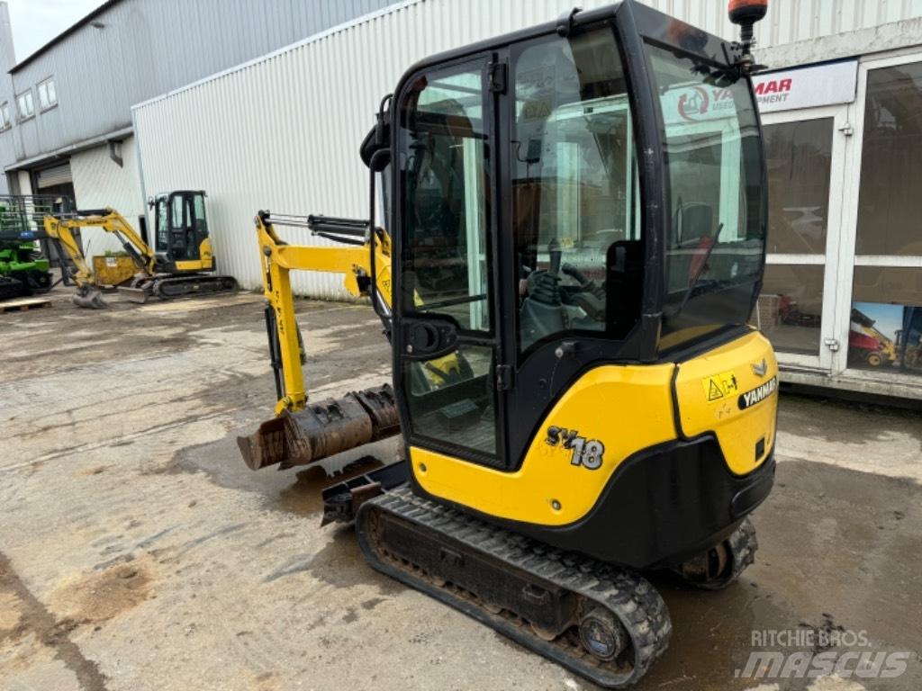 Yanmar SV18 (01441) حفارات صغيرة أقل من 7 طن (حفارات صغيرة)