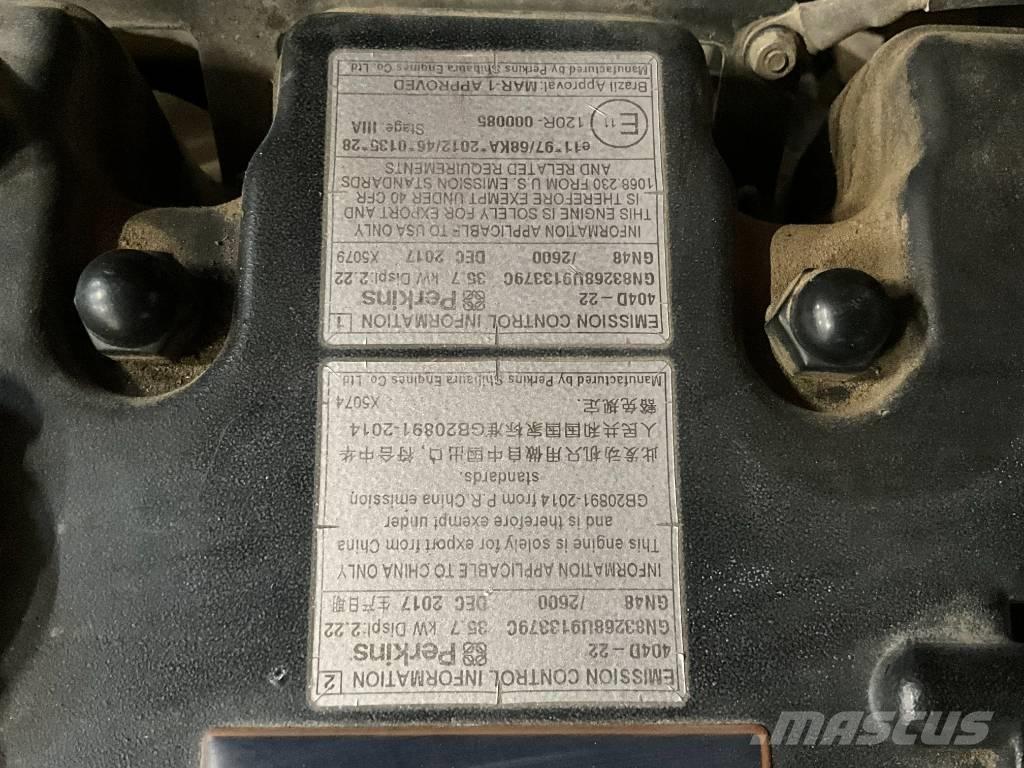 JCB 48 Z-1 حفارات صغيرة أقل من 7 طن (حفارات صغيرة)