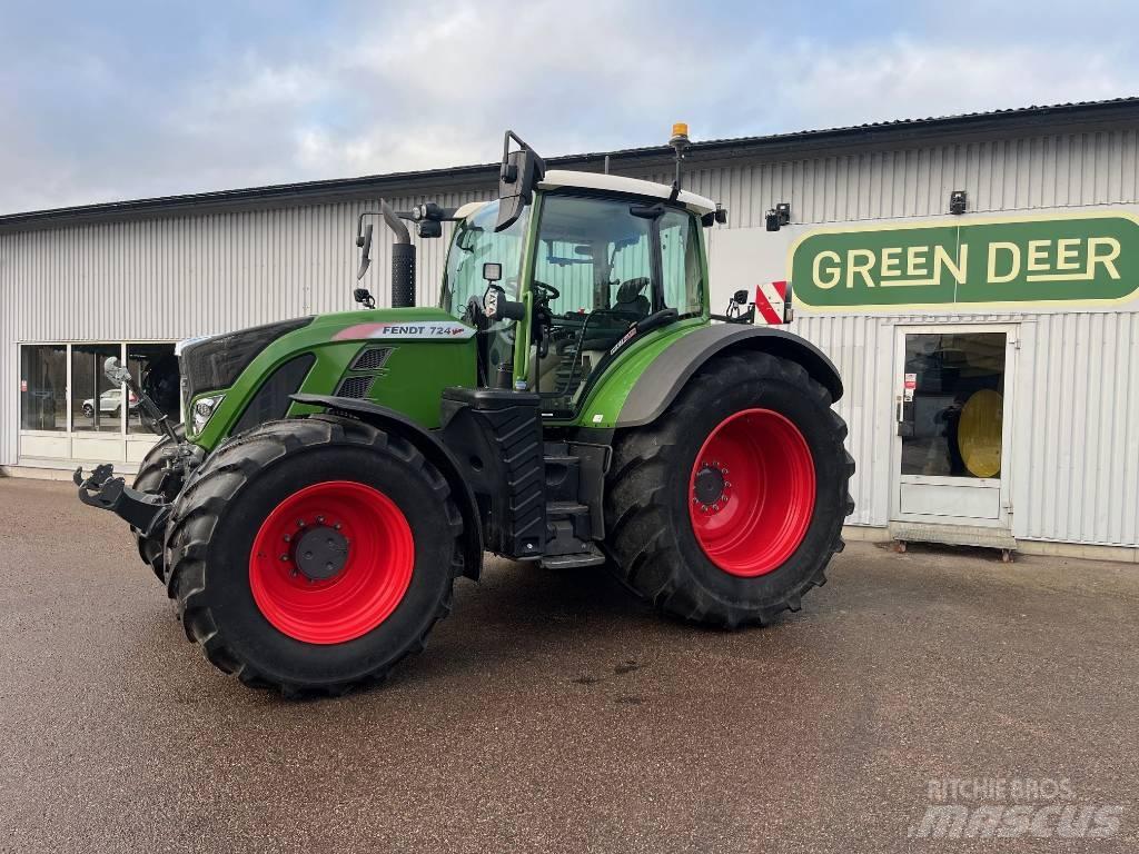Fendt 724 Profi Plus الجرارات