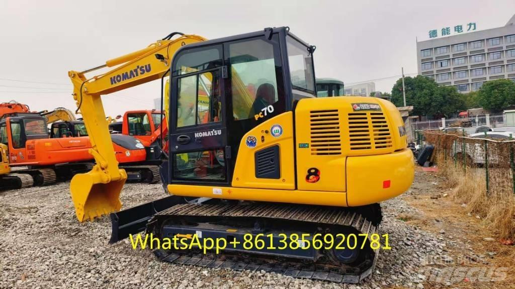 Komatsu PC 70-8 حفارات زحافة