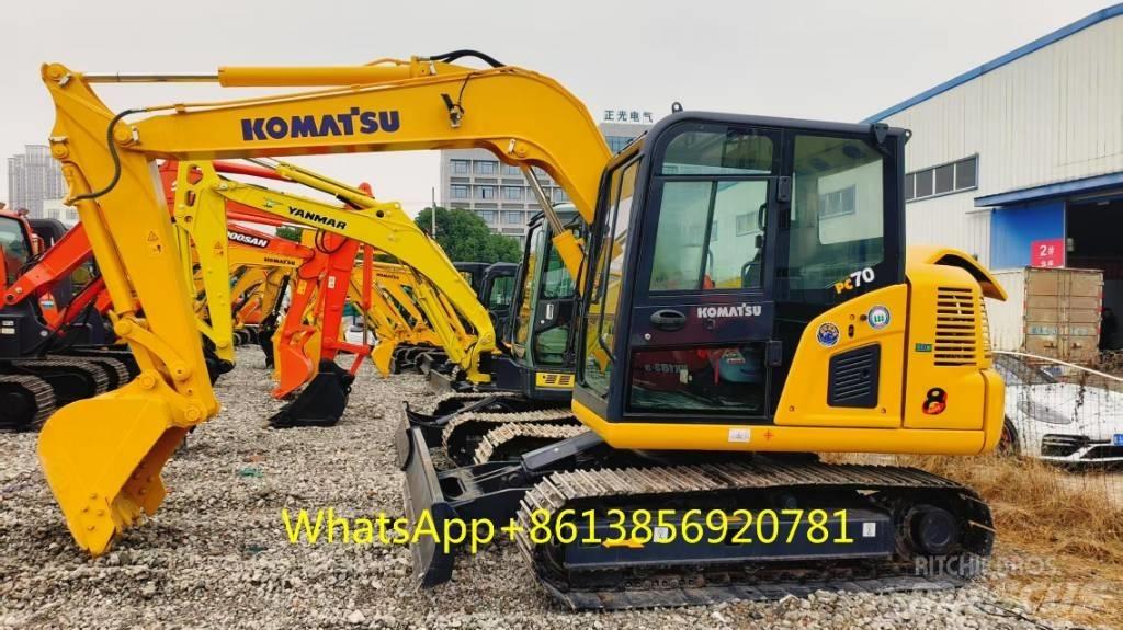 Komatsu PC 70-8 حفارات زحافة