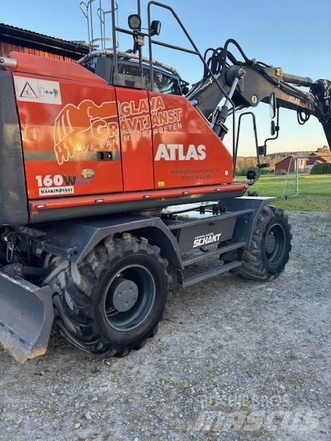Atlas 160 W حفارات بعجل
