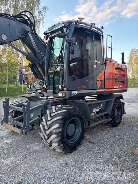 Atlas 160 W حفارات بعجل