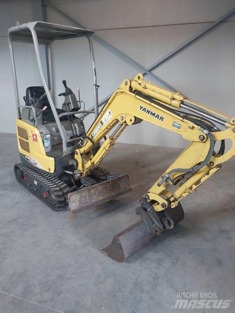 Yanmar Vio 17 حفارات صغيرة أقل من 7 طن (حفارات صغيرة)