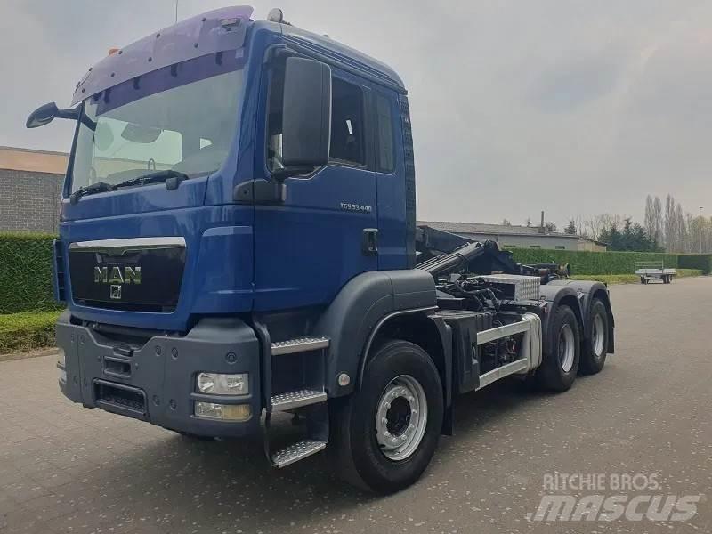 MAN TGS 33.440 شاحنات الرافعات الخطافية