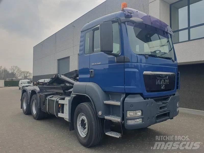 MAN TGS 33.440 شاحنات الرافعات الخطافية