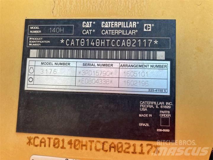 CAT 140 H معدات تمهيد الطرق