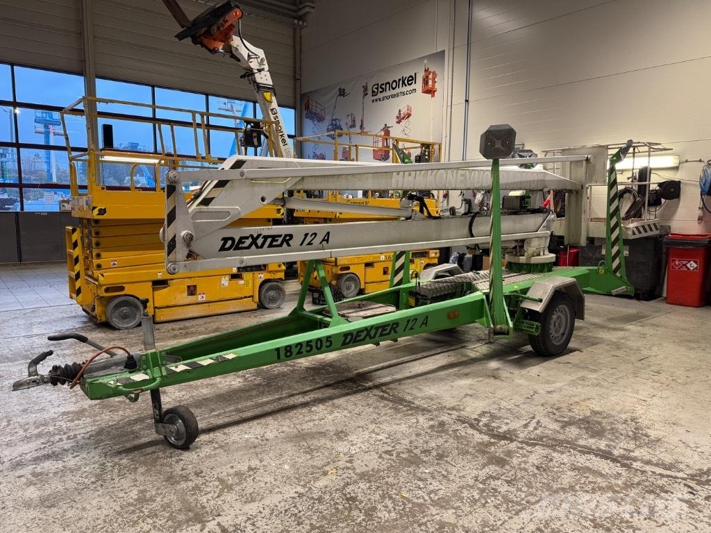 Dexter 12 A المنصات الهوائية المثبتة على مقطورة