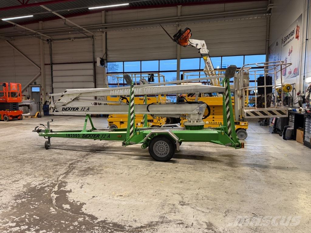 Dexter 12 A المنصات الهوائية المثبتة على مقطورة