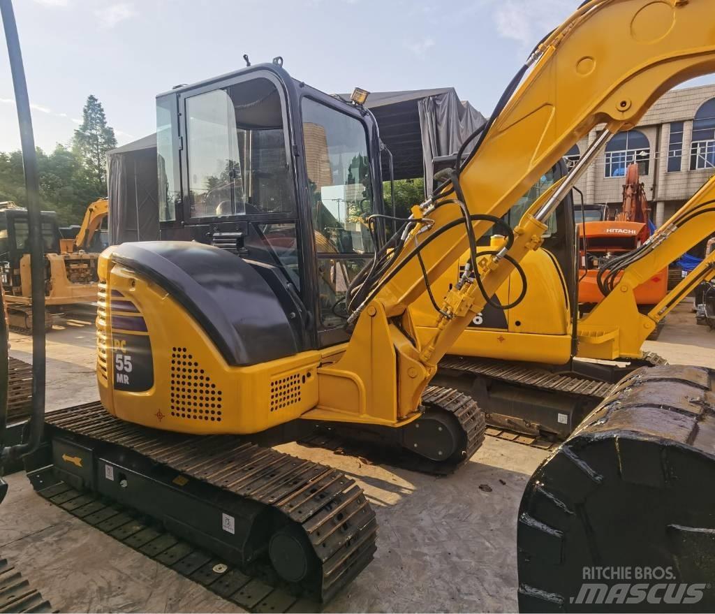Komatsu PC 55 MR حفارات صغيرة أقل من 7 طن (حفارات صغيرة)