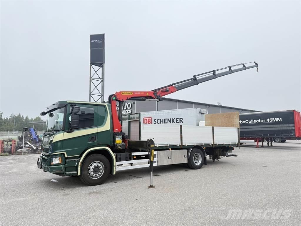 Scania P320 4x2 شاحنات الرافعات
