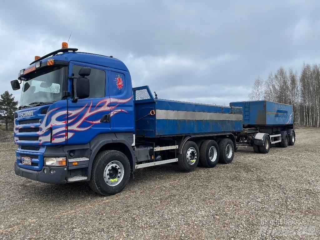 Scania R 480 شاحنات قلابة